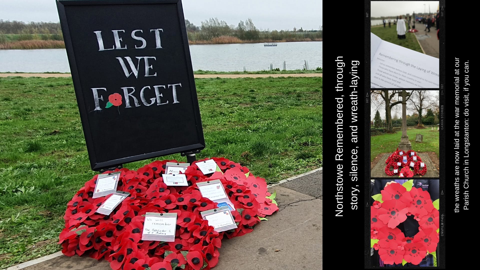 Northstowe's Act of Remembrance with Wreath Laying