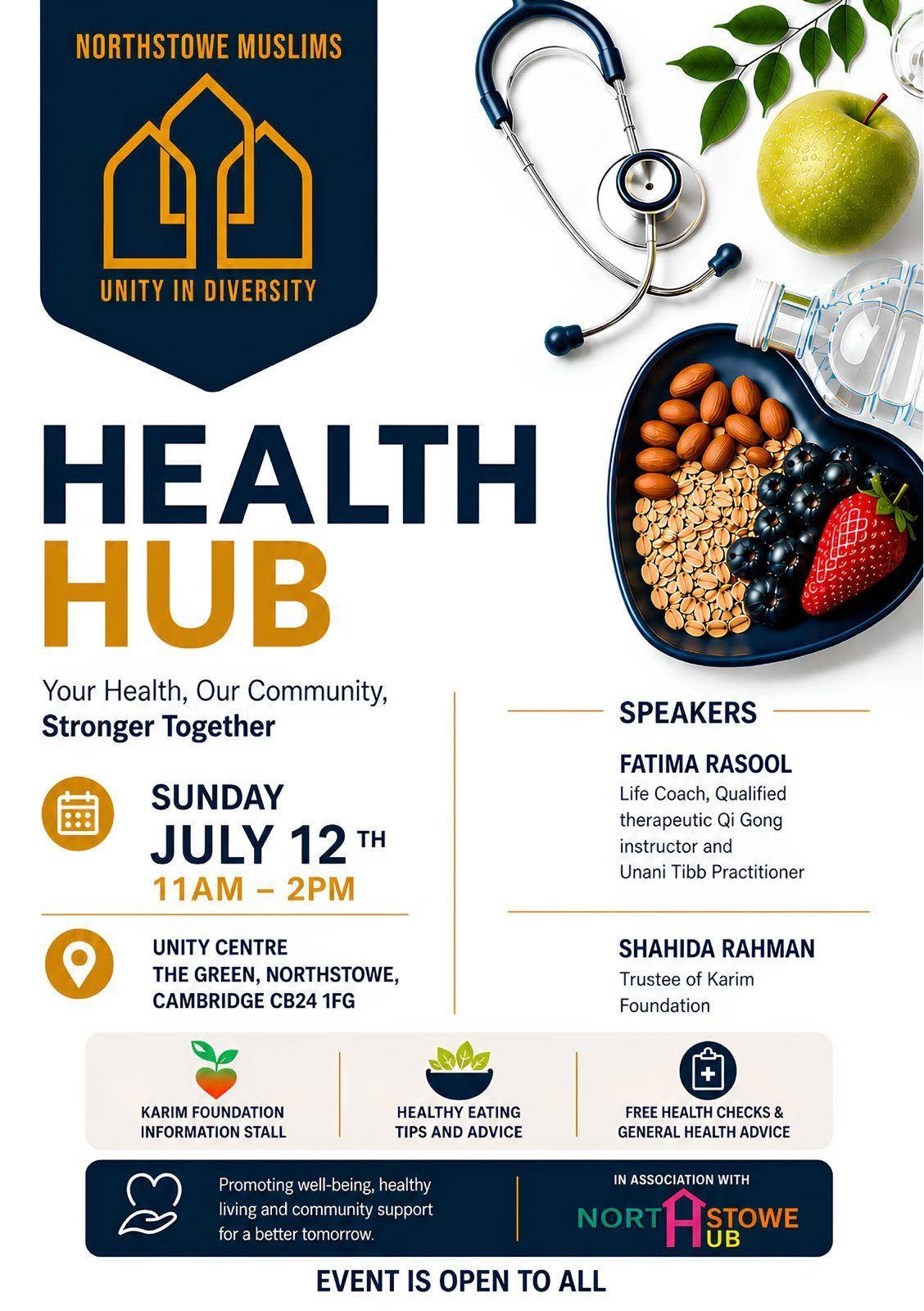 Health Hub Day: You’re Invited!
